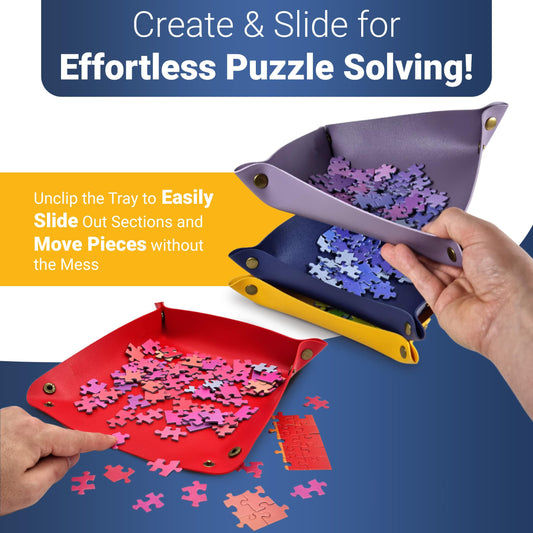 Stackable Jigsaw Puzzle Sorting Trays