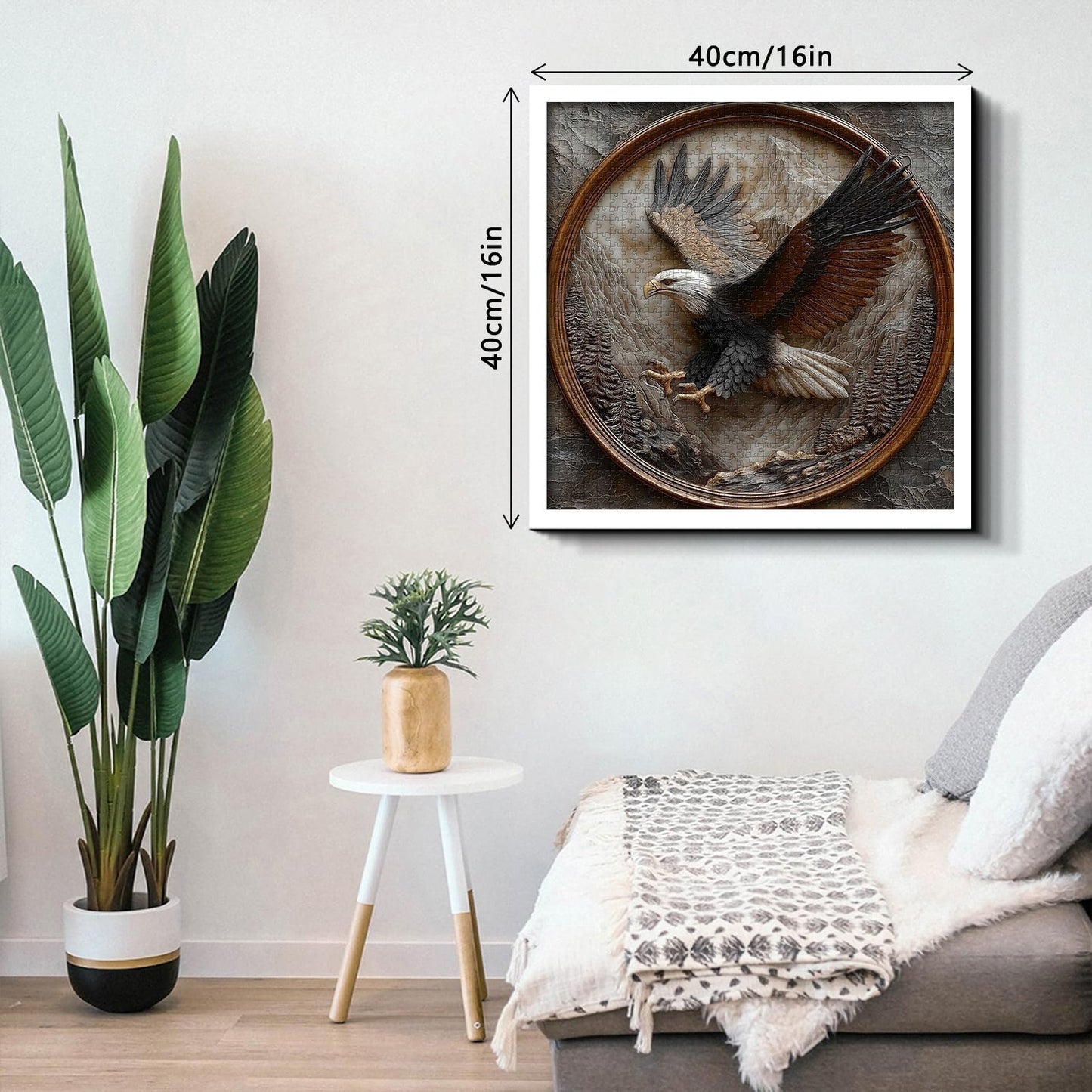 Aureate Eagle Wooden Jigsaw Puzzle 1000 Pieces