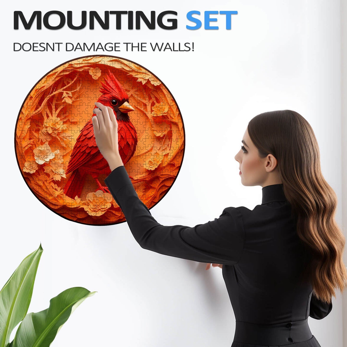 Cardinal Wooden Jigsaw Puzzle