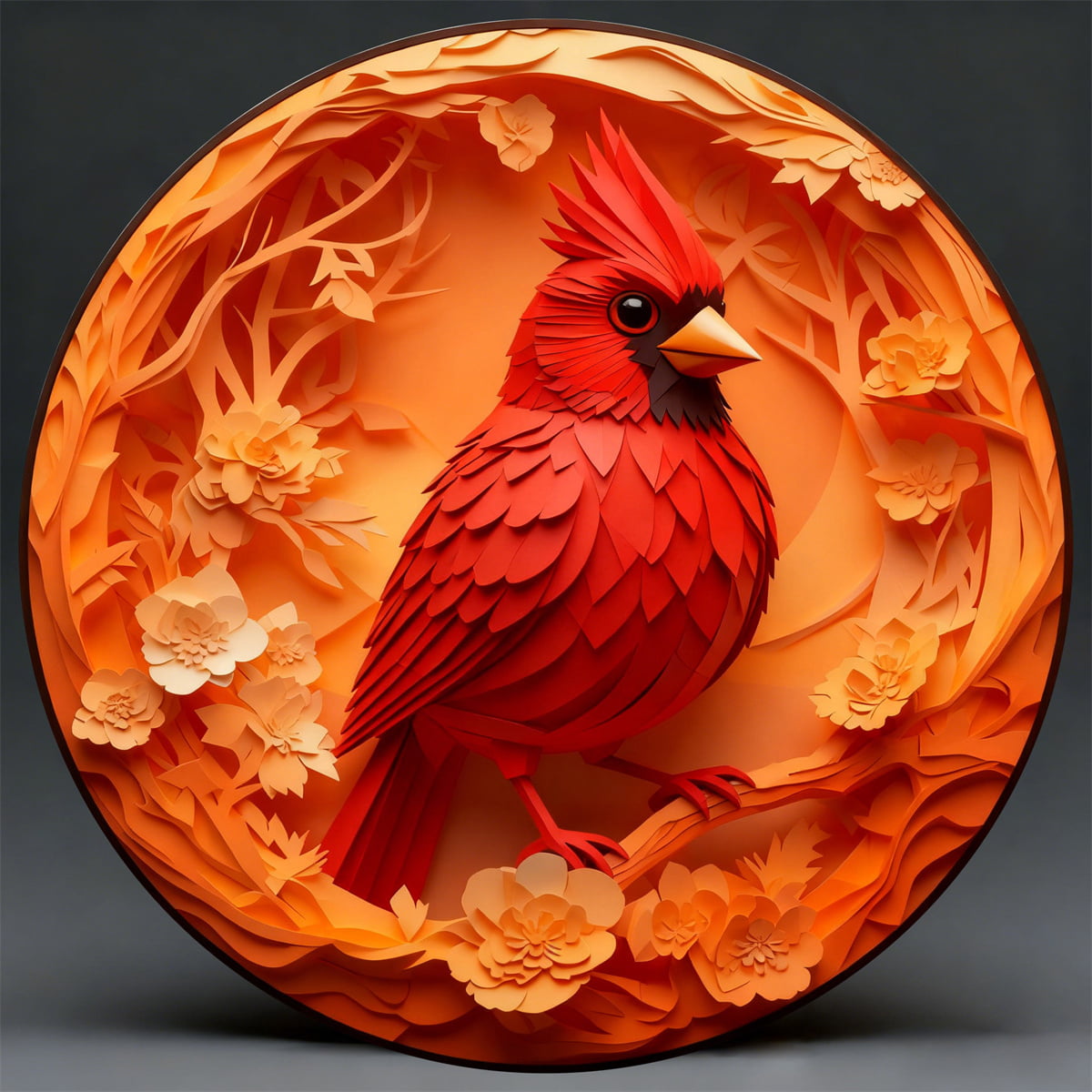 Cardinal Wooden Jigsaw Puzzle