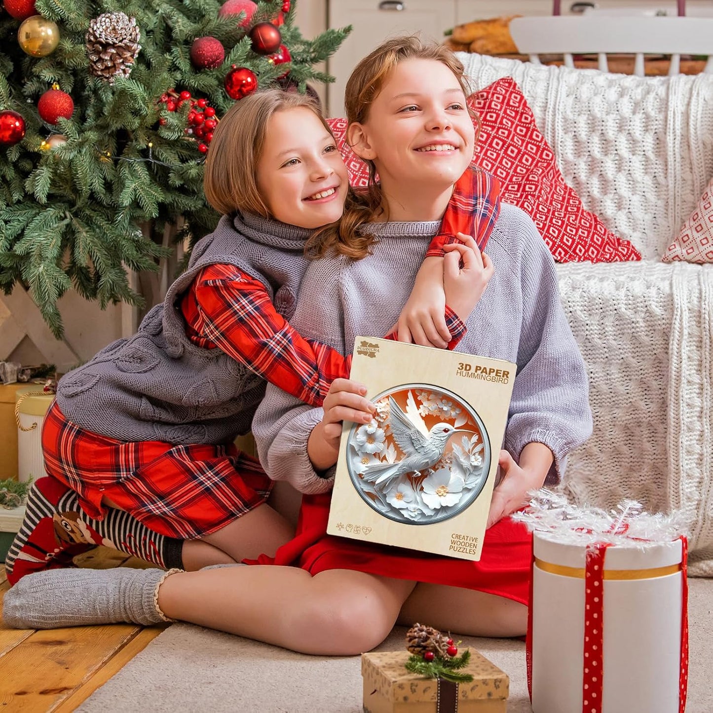 3D Hummingbird Wooden Jigsaw Puzzle