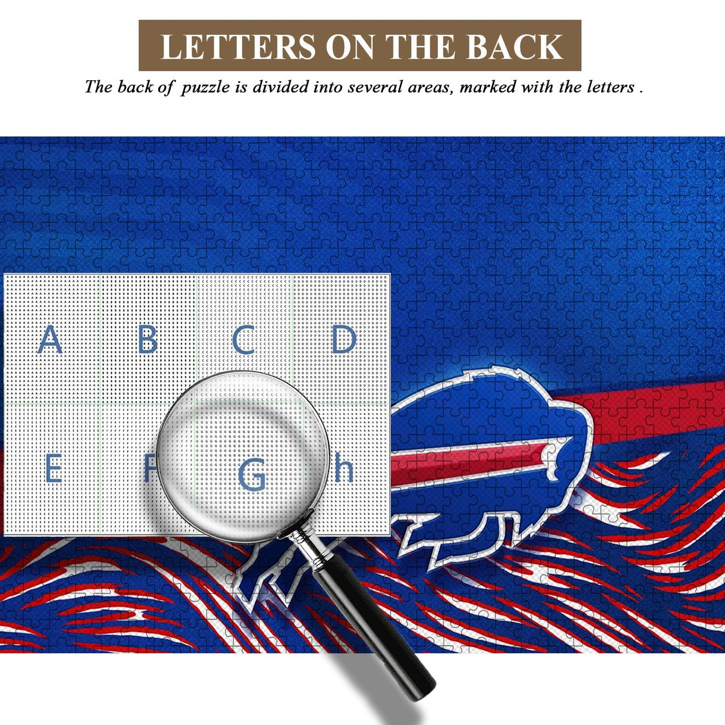 Buffalo Bills NFL | 1000-Piece Wooden Jigsaw Puzzle