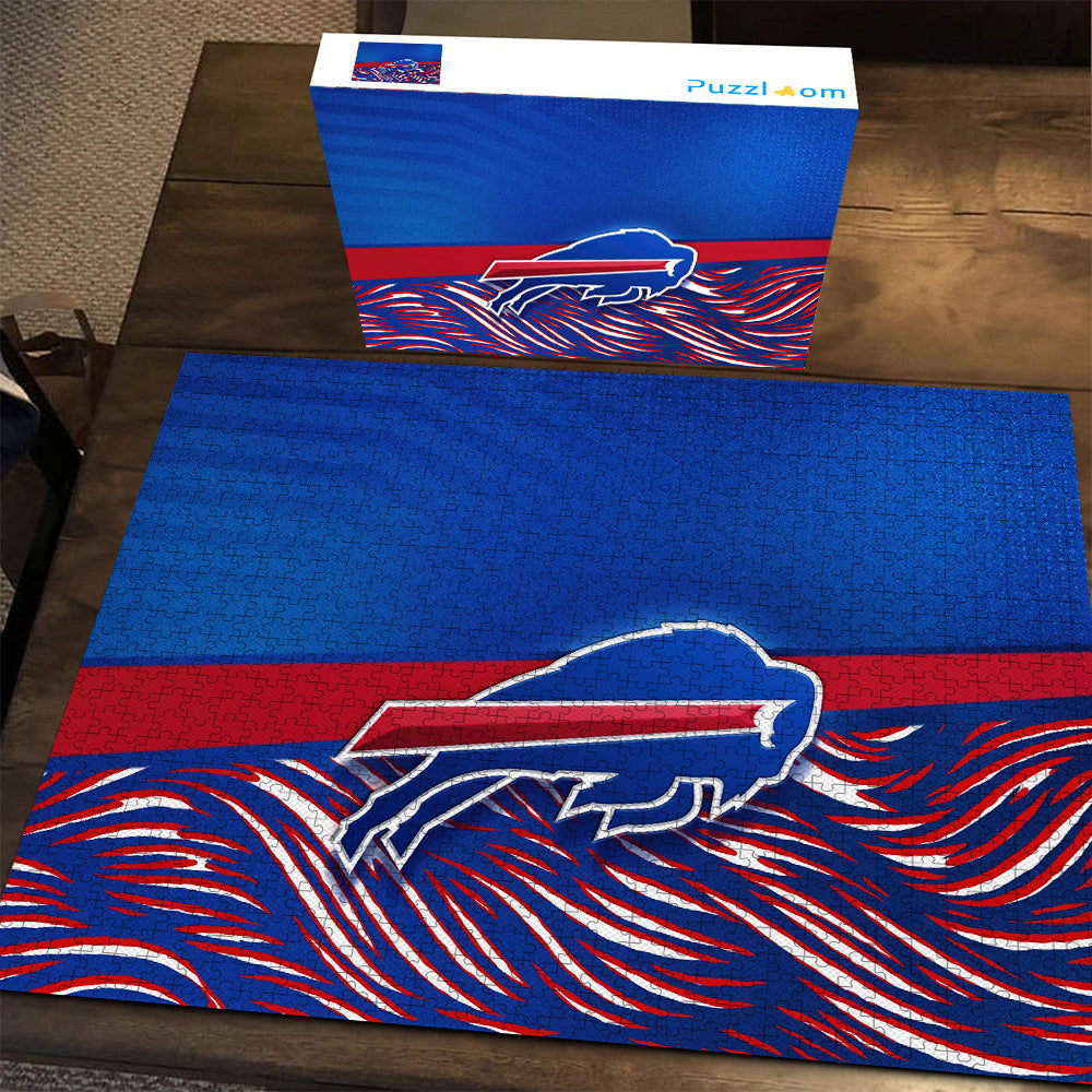 Buffalo Bills NFL | 1000-Piece Wooden Jigsaw Puzzle