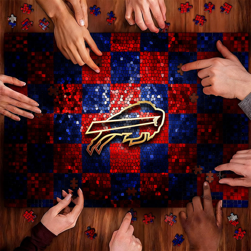 Buffalo Bills NFL | 1000-Piece Wooden Jigsaw Puzzle