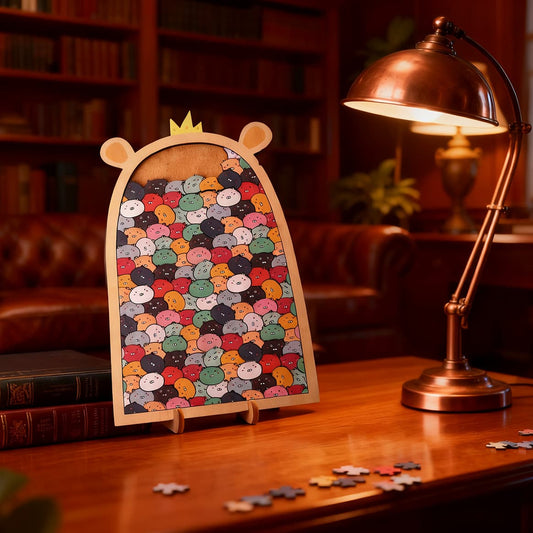 Bear Tray Wooden Jigsaw Puzzle